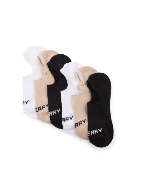 Ladies 6-pack No-Show Socks