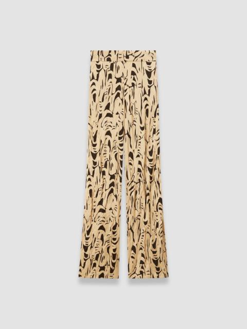Dijon Printed Crinkle Trousers