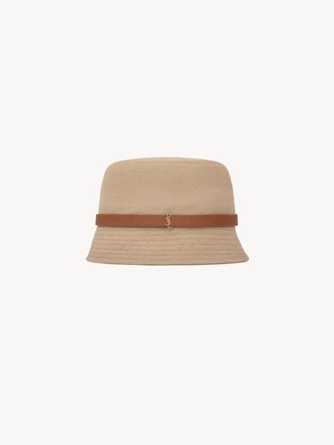 cassandre bucket hat in canvas