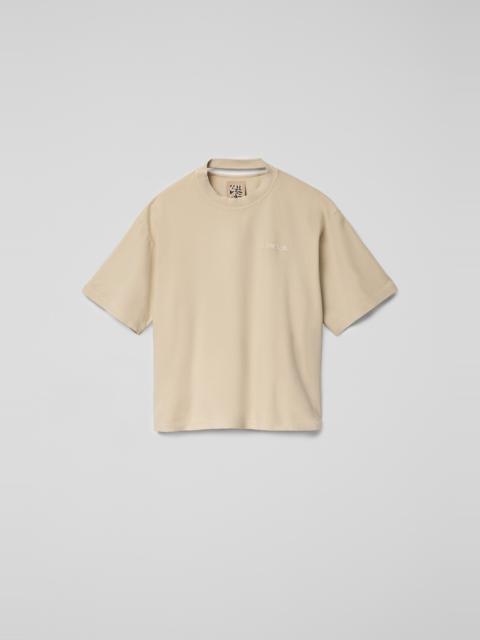 Beige Cotton T-shirt