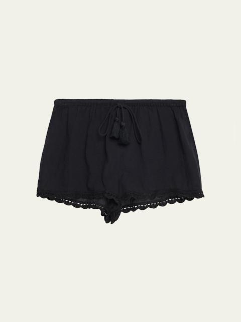 Aran Coverup Shorts