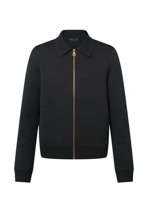 LV Blason Embossed Wool Blouson