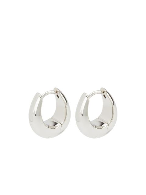 Ice hoop earrings