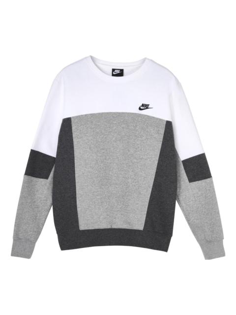 Nike MENS Sportswear Splicing Crew-neck Sports White CZ9967-100