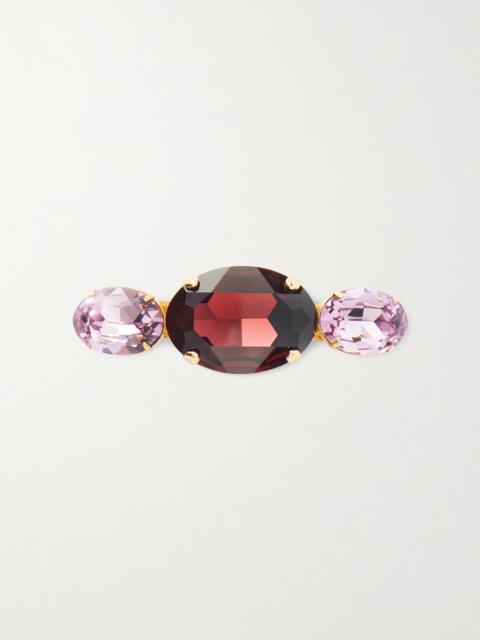 Adrienne Gold-tone Crystal Hair Clip