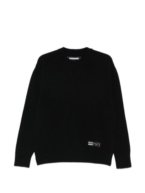 crewneck plain sweater