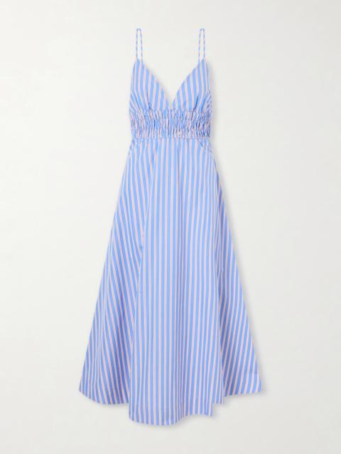 Lorena Striped Cotton Dress