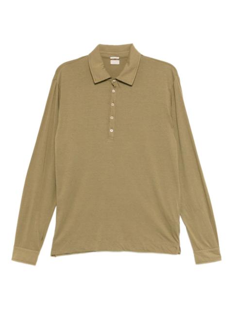 long-sleeve polo shirt