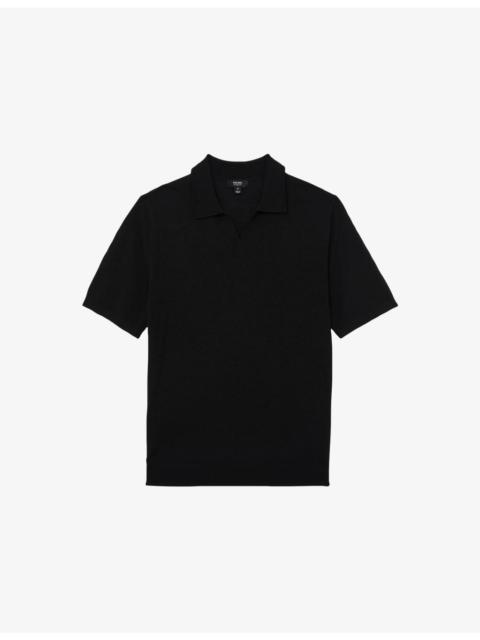 Duchie Open-Collar Merino-Wool Polo
