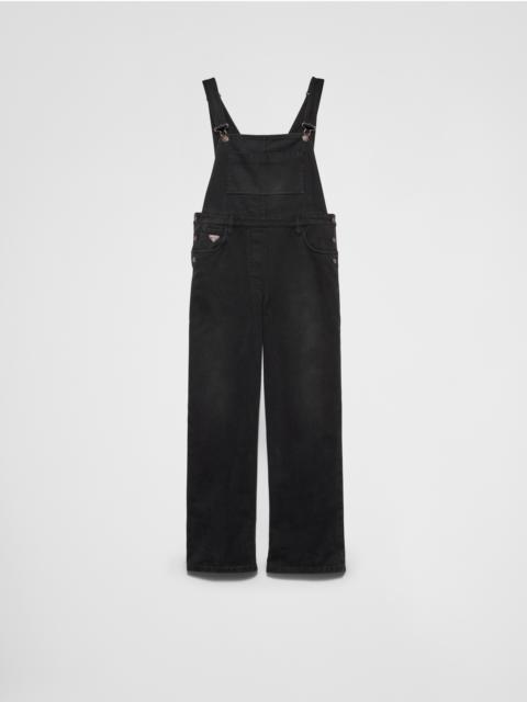 Denim overalls