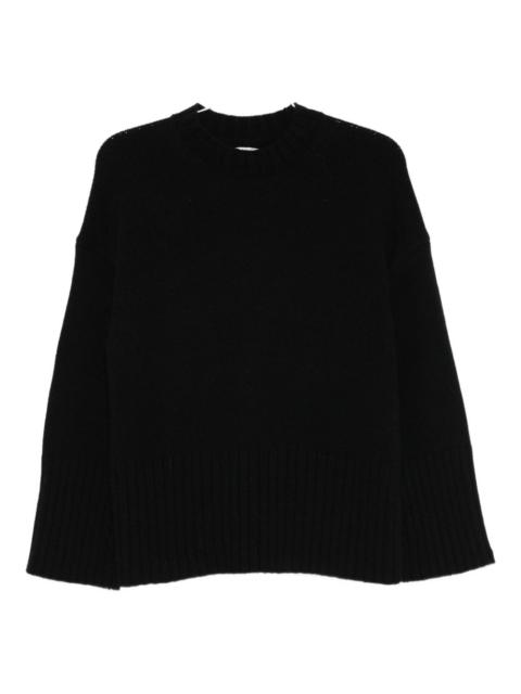 ribbed-knit jumper