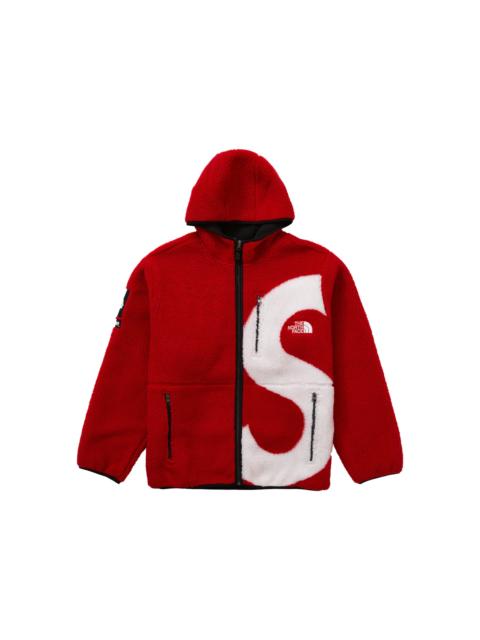 Supreme The North Face S Logo Fleece Jacket Red