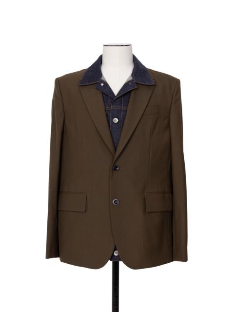 Suiting x Denim Jacket