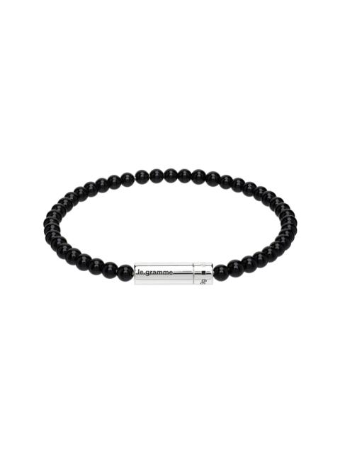'Le 11g' Onyx Beads Bracelet