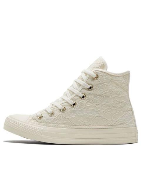 (WMNS) Converse Chuck Taylor All Star High 'Lace - Egret' A01775C