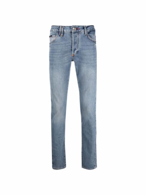 low-rise skinny jeans