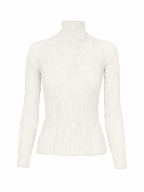 CHIFFON TWIST BK/WT-56