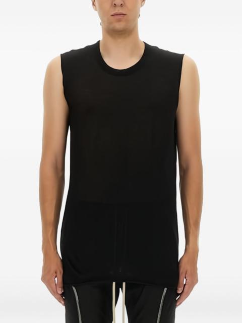 crew-neck tank-top