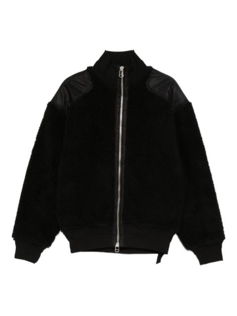 zip panelled peacemaker coat