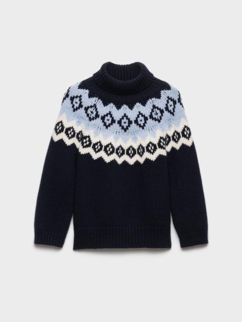 Wool and cashmere sweater