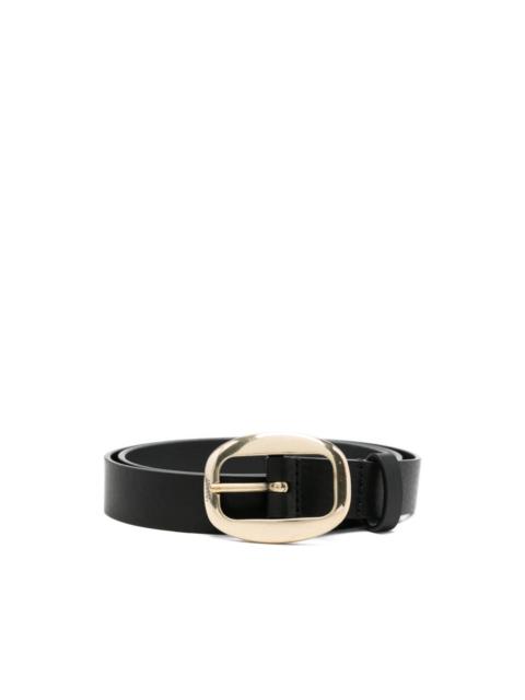 oval buckle belt
