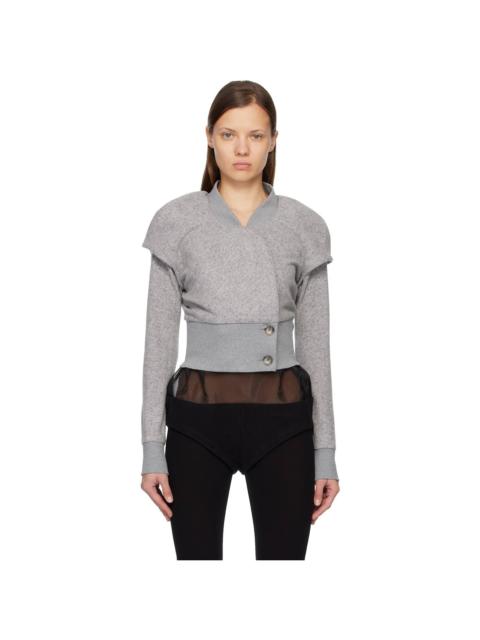 Gray Lauterbach Jersey Jacket