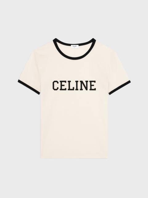 celine regular t-shirt in cotton jersey