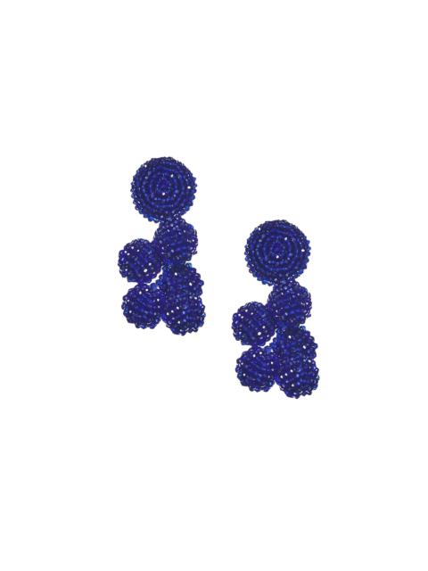 MINI COCONUTS EARRINGS - COBALT
