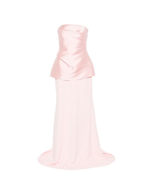 Alia strapless maxi dress
