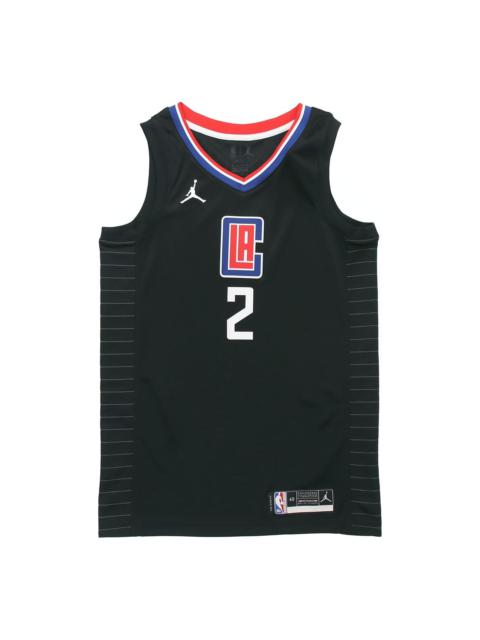 Air Jordan NBA Basketball Sports Jersey SW Fan Edition 20-21 Season Los Angeles Clippers Leonard 2 B