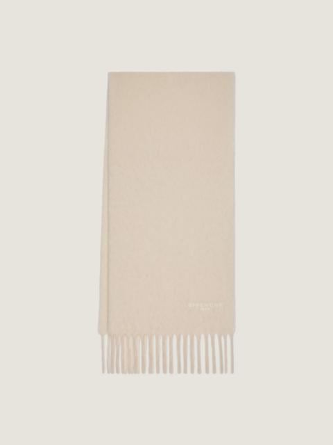 GIVENCHY PARIS LARGE SCARF IN ALPACA WOOL