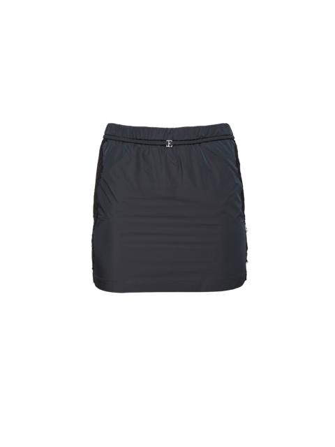 Nylon Mini Skirt