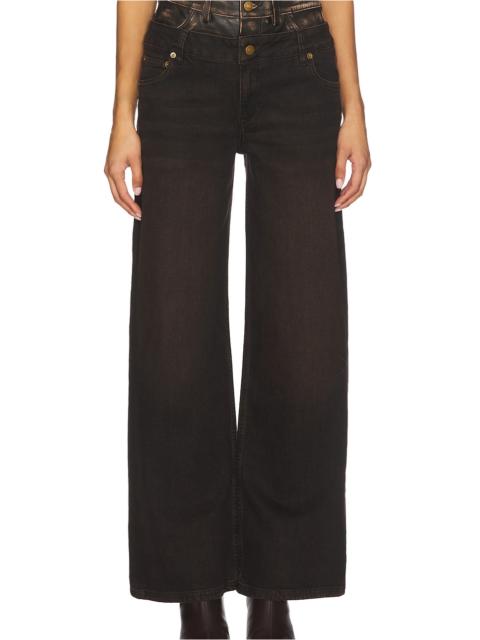 Kove Double Waistband Wide Leg