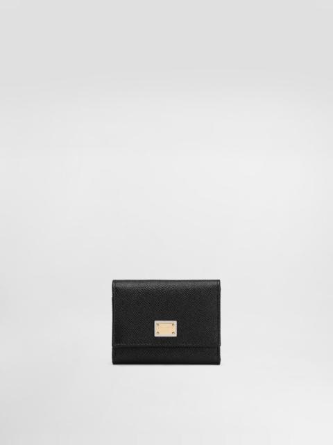 Dauphine calfskin wallet