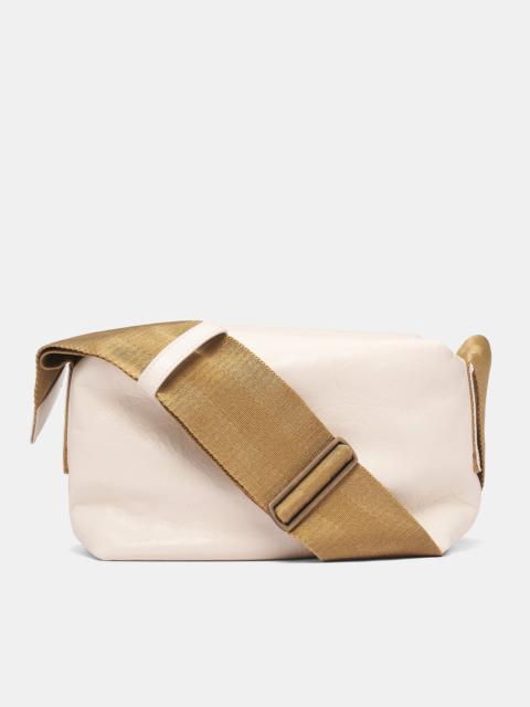 White Leather Shoulder Bag