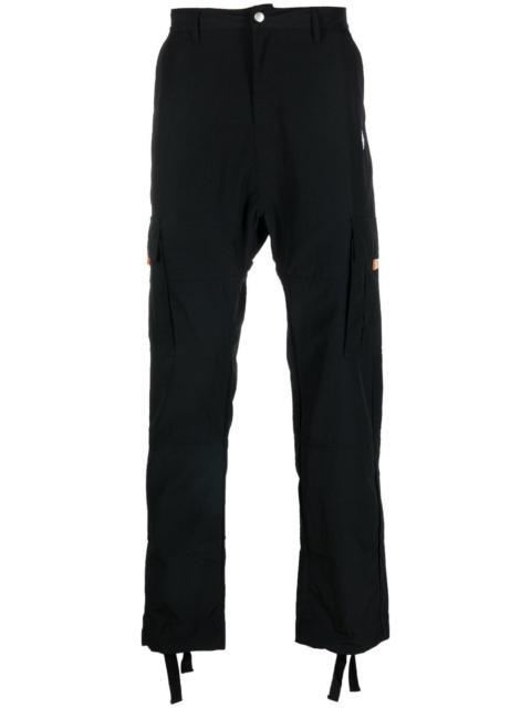 straight-leg cargo trousers