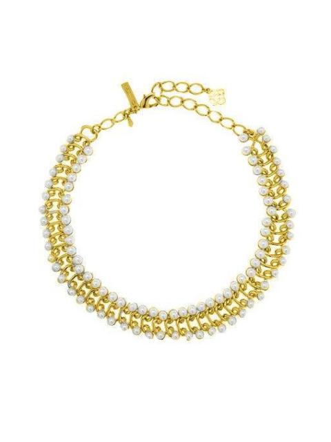 Pearl Small Link Necklace