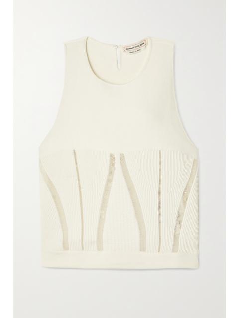 Stretch-knit Tank