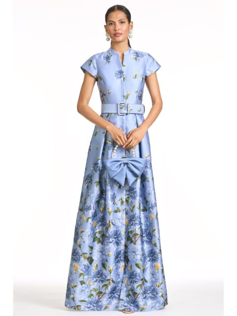 MARTA GOWN - TWILIGHT PEONY DEGRADE