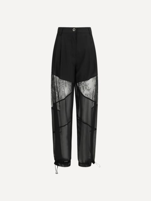 Nacy Pants with lace inserts