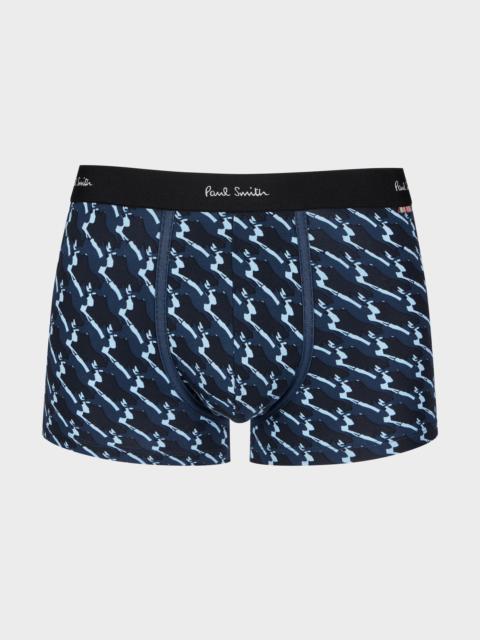 Navy 'Jumping Rabbits' Boxer Briefs