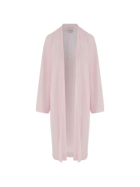 open-front long-sleeve coat