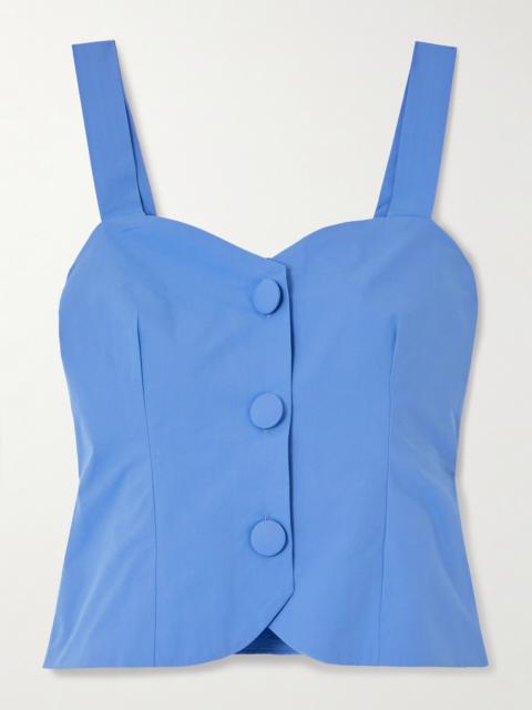 Dora Cotton-poplin Top