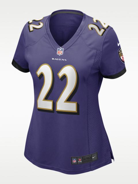 Derrick Henry Baltimore Ravens Women's Nike NFL Game Football Jersey