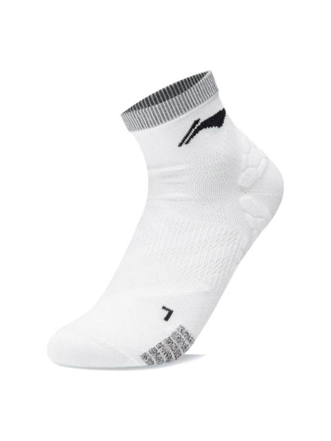 Li-Ning Running Logo Socks 'White Black' AWST007-2