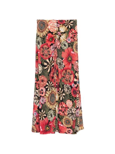flowershop maxi skirt