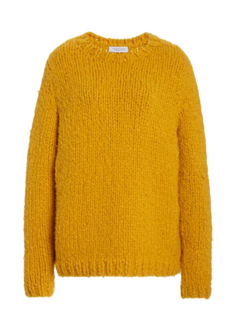 Lawrence Sweater in Saffron Welfat Cashmere