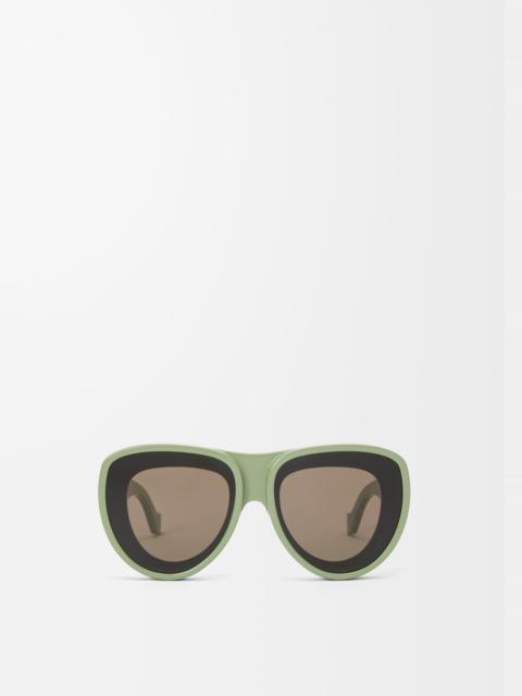 Front lenses aviatior sunglasses