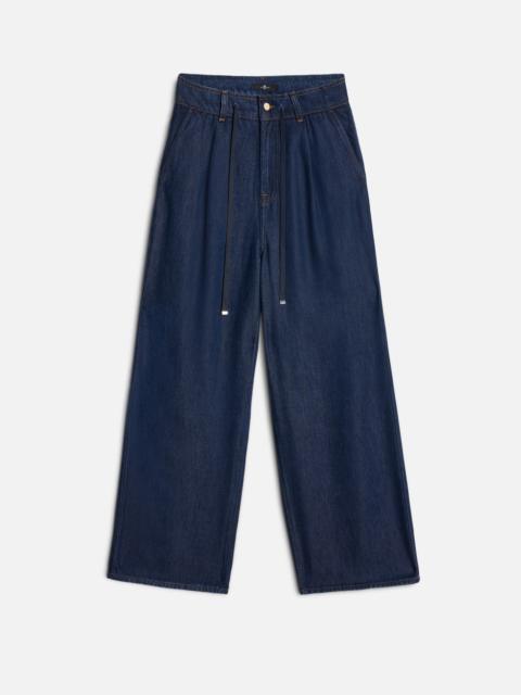 Denim Lustre Tilda Pant in Coco