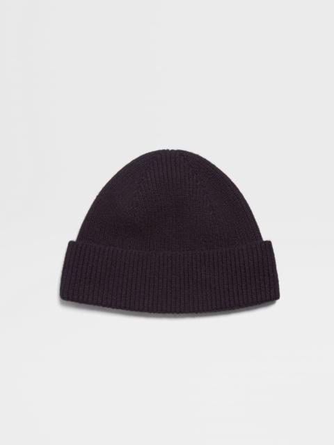 BLACK OASI CASHMERE BEANIE